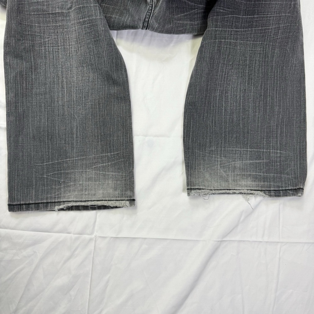 VTG Marc Ecko Jeans Cut and Sew Black Denim Men's 38x30 Straight Grunge Designer - Picture 16 of 16